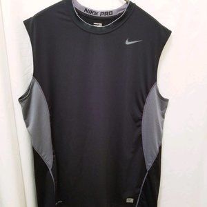 Nike Pro Dri-Fit Men's Athletic Tank- Fitted-Size XXL